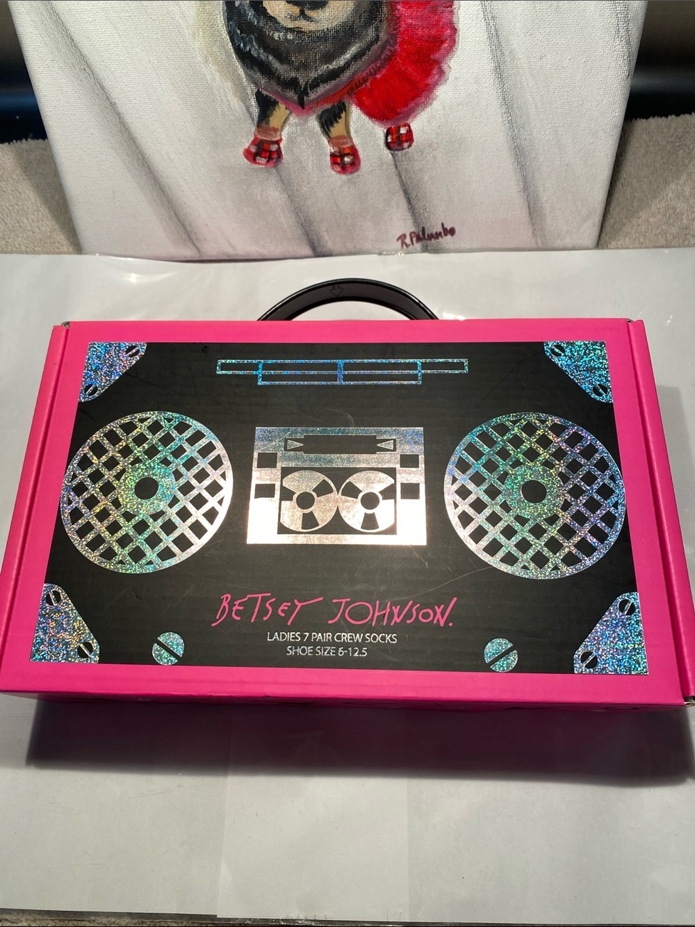 Betsey Johnson Limited Edition Sock Gift Set (Size 9-11)